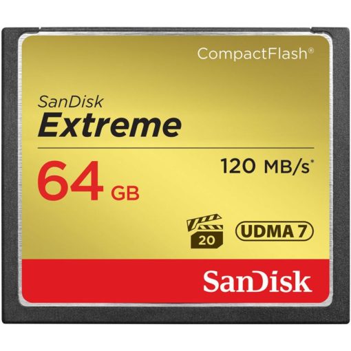 کارت حافظه CompactFlash سن دیسک مدل Extreme سرعت 800X 120MBps ظرفیت 64 گیگابایت