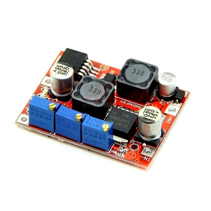 ماژول کاهنده و افزاینده ولتاژ کد LM2596-2577 ماژول کاهنده و افزاینده ولتاژ کد LM2596-2577