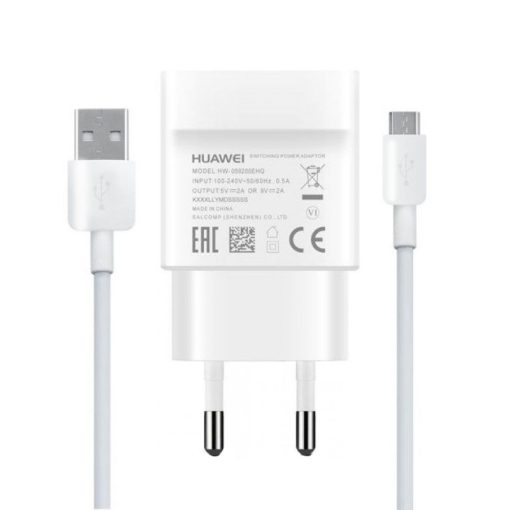 شارژر دیواری هوآوی مدل HW-059200EHQ به همراه کابل تبدیل microUSB