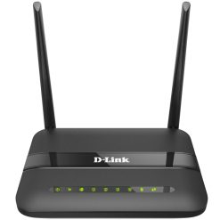 مودم روتر N300 بی‌ سیم ADSL2  دی-لینک مدل DSL-124