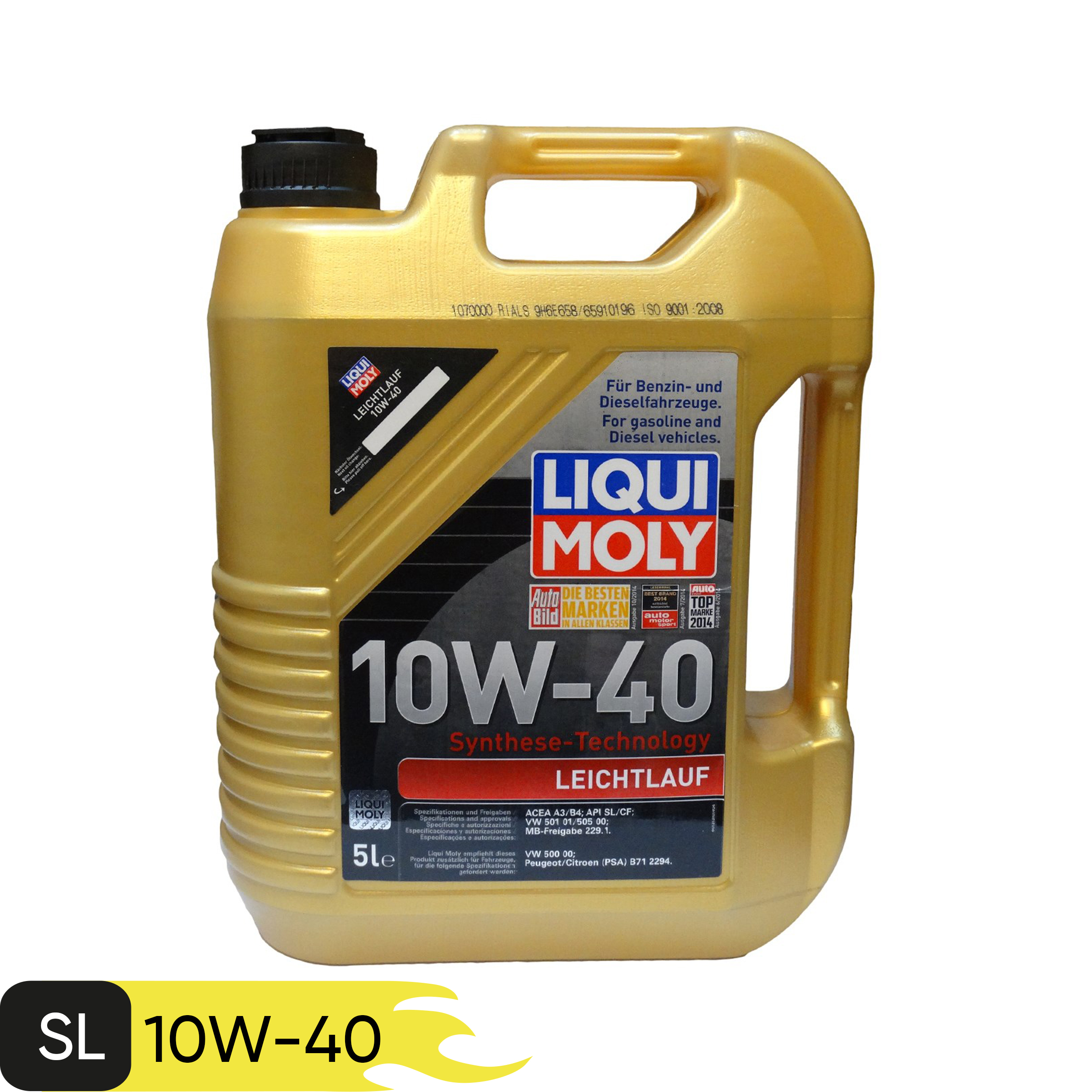 روغن موتور خودرو لیکومولی مدل LEICHTLAUF 10W_40 حجم 5 لیتر روغن موتور خودرو لیکومولی مدل LEICHTLAUF 10W_40 حجم 5 لیتر