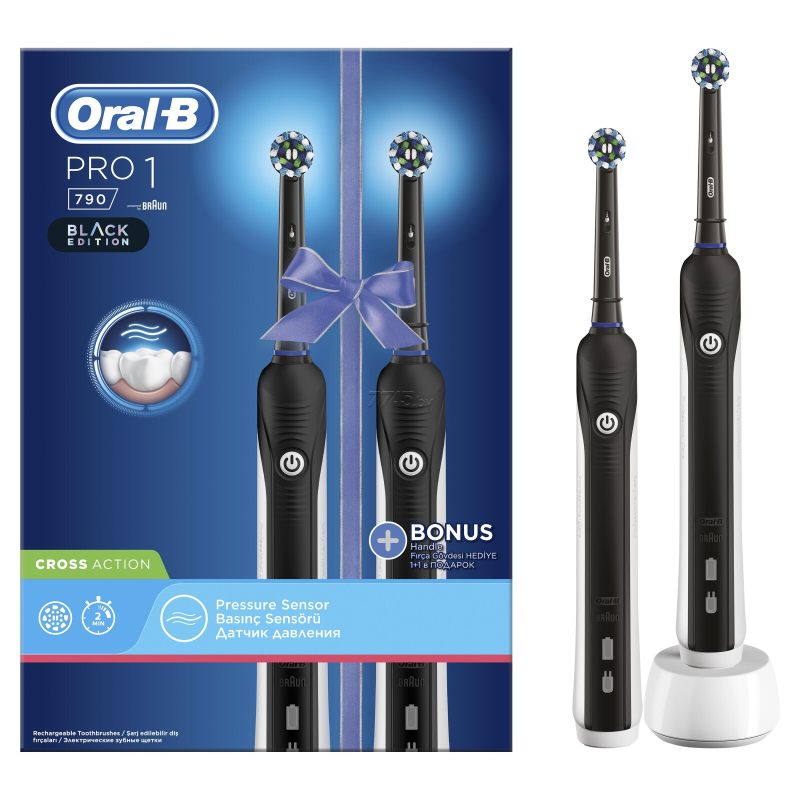 مسواک برقی اورال-بی مدل PRO1 790 Black Edition مسواک برقی اورال-بی مدل PRO1 790 Black Edition