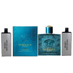 ست ادو پرفیوم مردانه مهمت مدل Versace Eros حجم 100 میلی لیتر