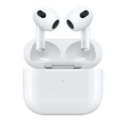هدفون بی سیم اپل مدل AirPods 3 همراه با محفظه شارژ