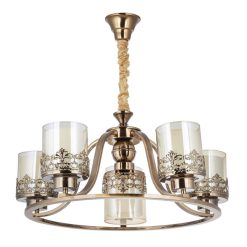 لوستر ۶ شعله چشمه نور کد N2663-5 1