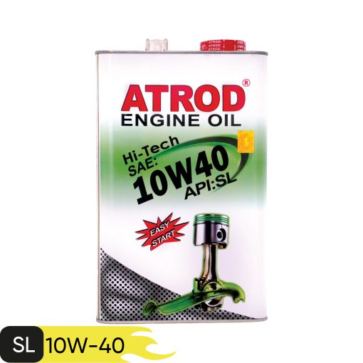 روغن موتور خودرو آترود مدل Hi-Tech 10w40 ظرفیت 4 لیتر