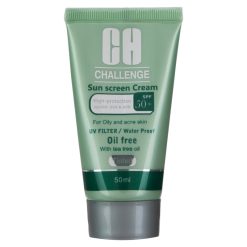 کرم ضد آفتاب چلنج مدل Tinted For Oily And Acne Skin حجم 50 میلی لیتر