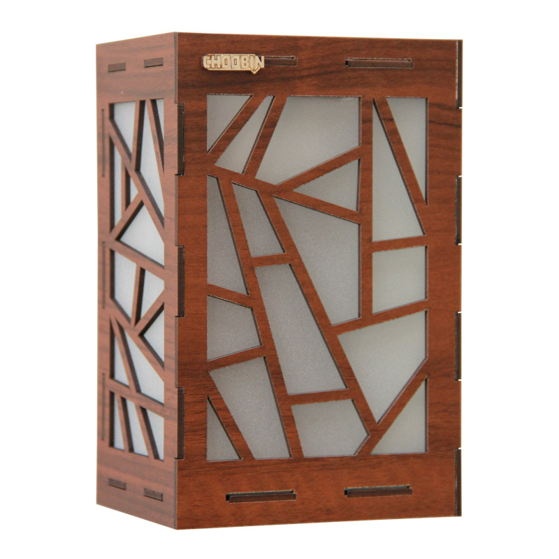 چراغ خواب دیواری چوبین کد 105 چراغ خواب دیواری چوبین کد 105
