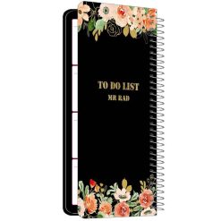 دفترچه یادداشت مستر راد مدل to do list طرح آفتاب کد Flower 1629