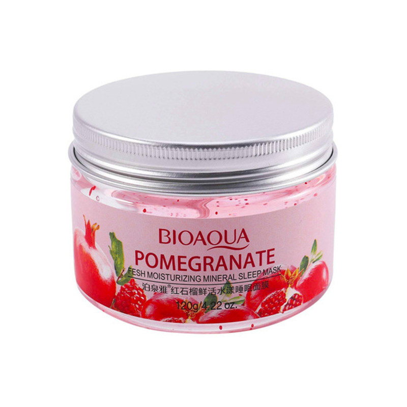 ماسک صورت شب بایو آکوا مدل pomegranate حجم 120 میلی لیتر ماسک صورت شب بایو آکوا مدل pomegranate حجم 120 میلی لیتر