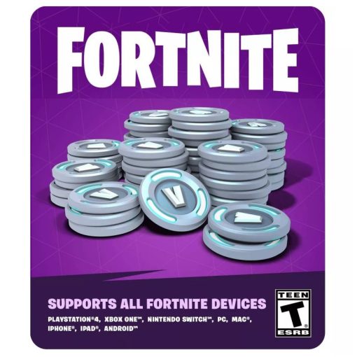 گیفت کارت 10 دلاری فورتنایت مدل 1000V-BUCKS