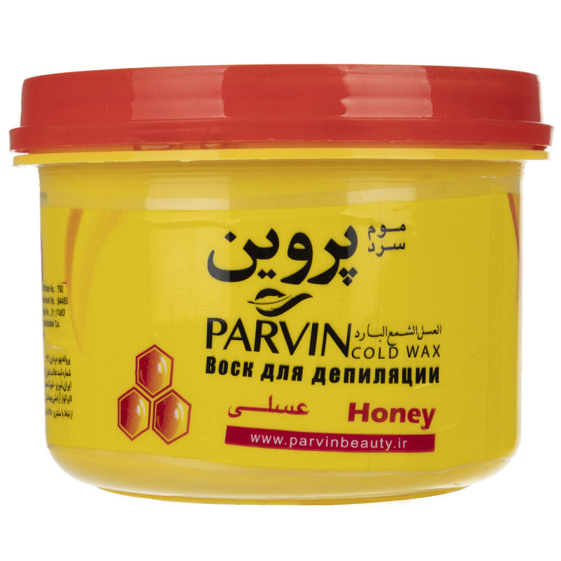 موم سرد پروین مدل Honey حجم 750 گرم موم سرد پروین مدل Honey حجم 750 گرم