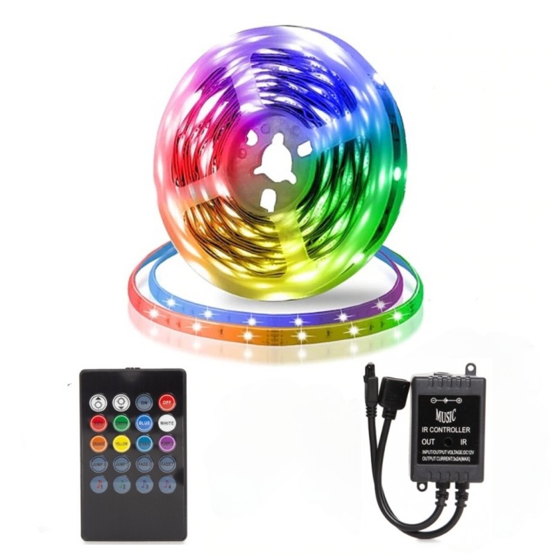 ریسه ال ای دی دریم لایت مدل rgb musical5050 طول 5متر ریسه ال ای دی دریم لایت مدل rgb musical5050 طول 5متر