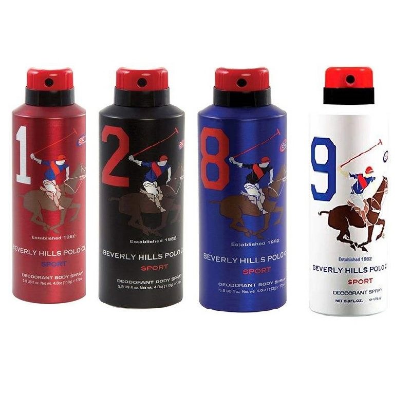 اسپری مردانه بورلی هیلز پولو کلاب کد 001 حجم 175 میلی لیتر مجموعه 4 عددی اسپری مردانه بورلی هیلز پولو کلاب کد 001 حجم 175 میلی لیتر مجموعه 4 عددی