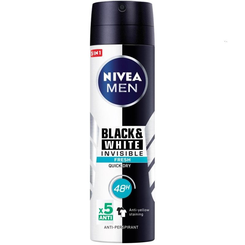 اسپری ضد تعریق مردانه نیوآ مدل Invisible Fresh 5X Anti حجم 150 میلی لیتر اسپری ضد تعریق مردانه نیوآ مدل Invisible Fresh 5X Anti حجم 150 میلی لیتر