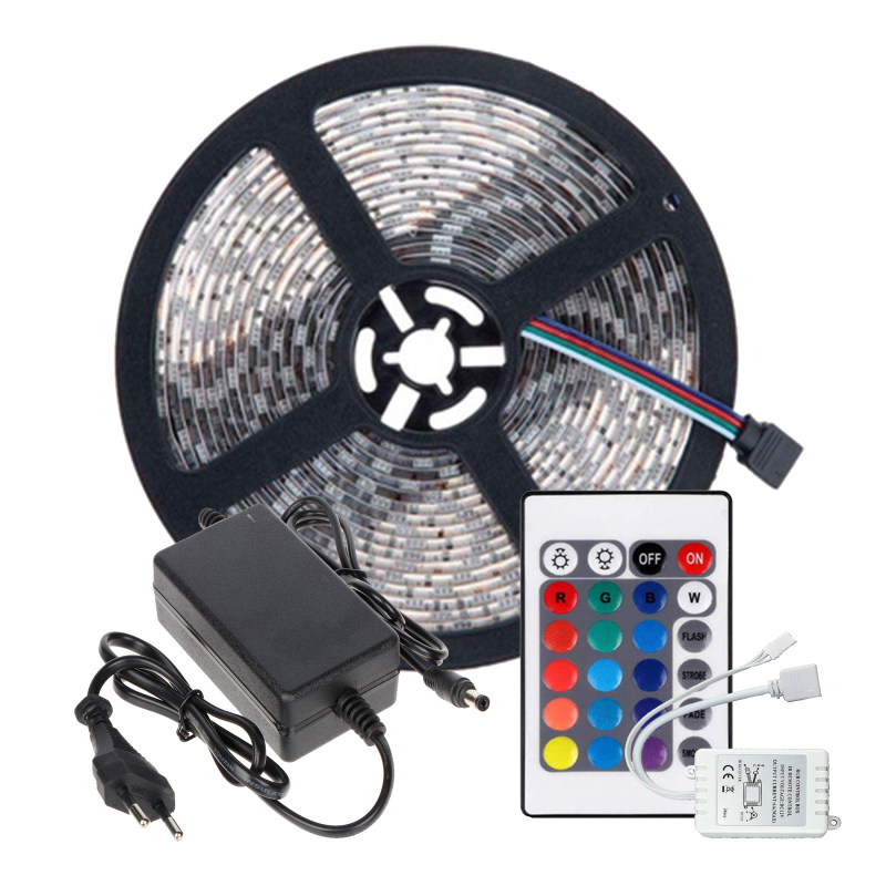 ریسه ال ای دی مدل RGB J طول ۵ متر ریسه ال ای دی مدل RGB J طول ۵ متر
