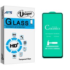 محافظ صفحه نمایش سرامیکی ای اف اس مدل Unique Glass مناسب برای گوشی موبایل شیائومی Redmi Note 9 Pro / Note 9S