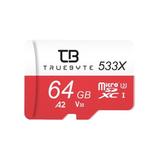 کارت حافظه microSD XC تروبایت مدل 533X-A2- V30 کلاس 10 استاندارد UHS-I U3 ظرفیت 64 گیگابایت