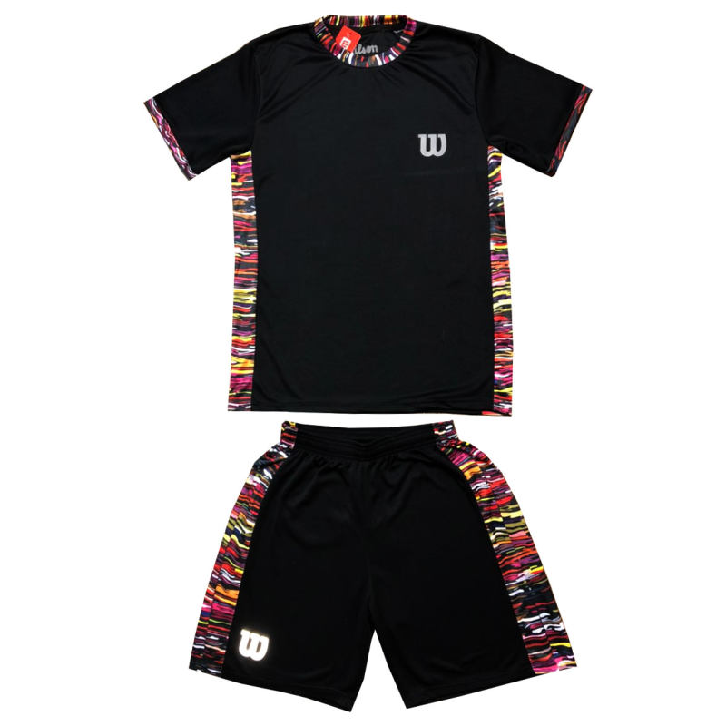 ست تی شرت و شلوارک ورزشی مردانه ویلسون مدل Rita ست تی شرت و شلوارک ورزشی مردانه ویلسون مدل Rita