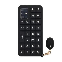 کاور مدل سیلیکونی طرح Keyboard مناسب برای گوشی موبایل سامسونگ Galaxy A51