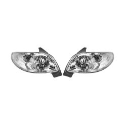 چراغ خطر عقب ان جی کو مدل برفی مناسب برای پژو 206 بسته 2 عددی