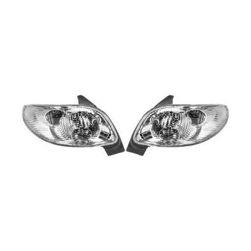 چراغ خطر عقب ان جی کو مدل برفی مناسب برای پژو 206 بسته 2 عددی