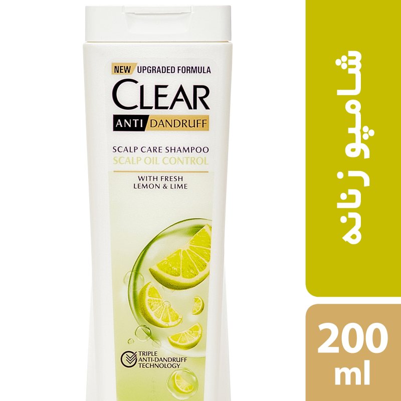 شامپو ضد شوره بانوان مخصوص موهای چرب کلییر مدل Scalp Oil Control حجم 200 میلی لیتر شامپو ضد شوره بانوان مخصوص موهای چرب کلییر مدل Scalp Oil Control حجم 200 میلی لیتر