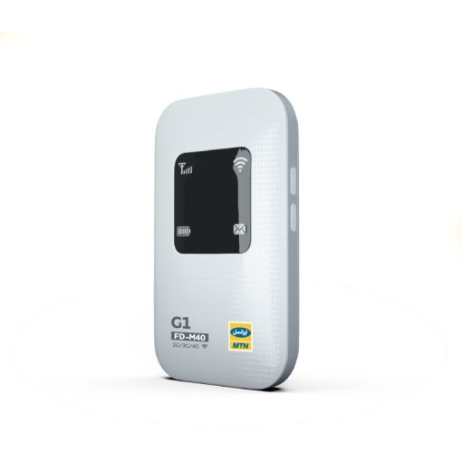 مودم 4G قابل حمل ایرانسل مدل FD-m40 G1 به همراه بسته 70 گیگ سه ماهه