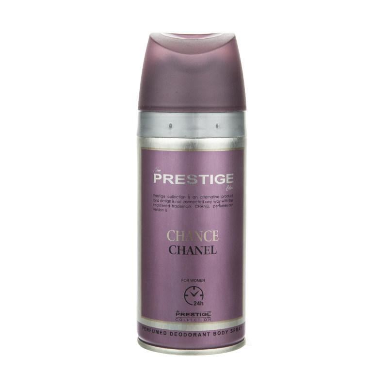اسپری بدن زنانه نیو پرستیژ کالر مدل CHANCE CHANEL حجم 150 میلی لیتر اسپری بدن زنانه نیو پرستیژ کالر مدل CHANCE CHANEL حجم 150 میلی لیتر
