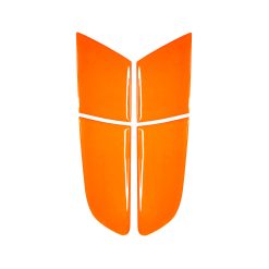 کاور کالرینگ سه بعدی چراغ عقب آرسی زد اسپرت مدل OrangeO2022 مناسب برای پژو 207