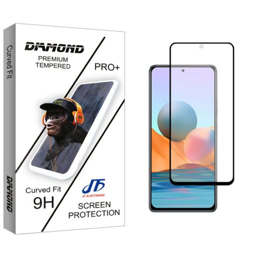 محافظ صفحه نمایش شیشه ای جی اف مدل Diamond Glass مناسب برای گوشی موبایل شیائومی Redmi Note 11 4G