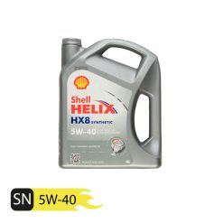 روغن موتور خودروی شل مدل 5w40 helix-hx8 حجم 4 لیتر