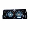 برچسب بدنه خودرو ماتریسیو طرح ضربان قلب ماشین پراید 111 کد M299 مجموعه 3 عددی