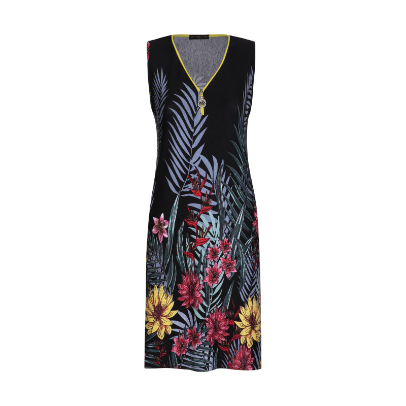 پیراهن زنانه افراتین مدل گلدار کد 9547 پیراهن زنانه افراتین مدل گلدار کد 9547