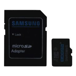 کارت حافظه microSDHC مدل Sam-Pro1 کلاس 10 استاندارد UHS-I U1 سرعت 85MBps ظرفیت 256 گیگابایت به همراه آداپتور SD
