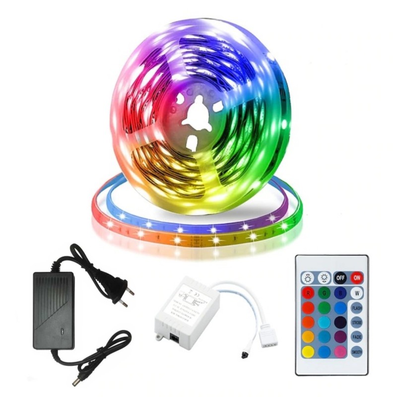 ریسه ال ای دی دریم لایت مدل RGB 5050 طول 5 متر ریسه ال ای دی دریم لایت مدل RGB 5050 طول 5 متر
