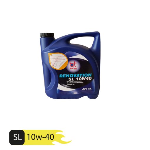 روغن موتور خودرو بهتام روانکار مدل 10W40 Renovation حجم 4 لیتر