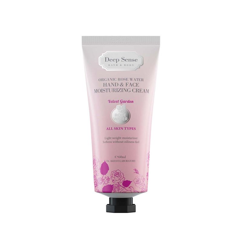 کرم مرطوب کننده دیپ سنس مدل rose water حجم 60 میلی لیتر کرم مرطوب کننده دیپ سنس مدل rose water حجم 60 میلی لیتر
