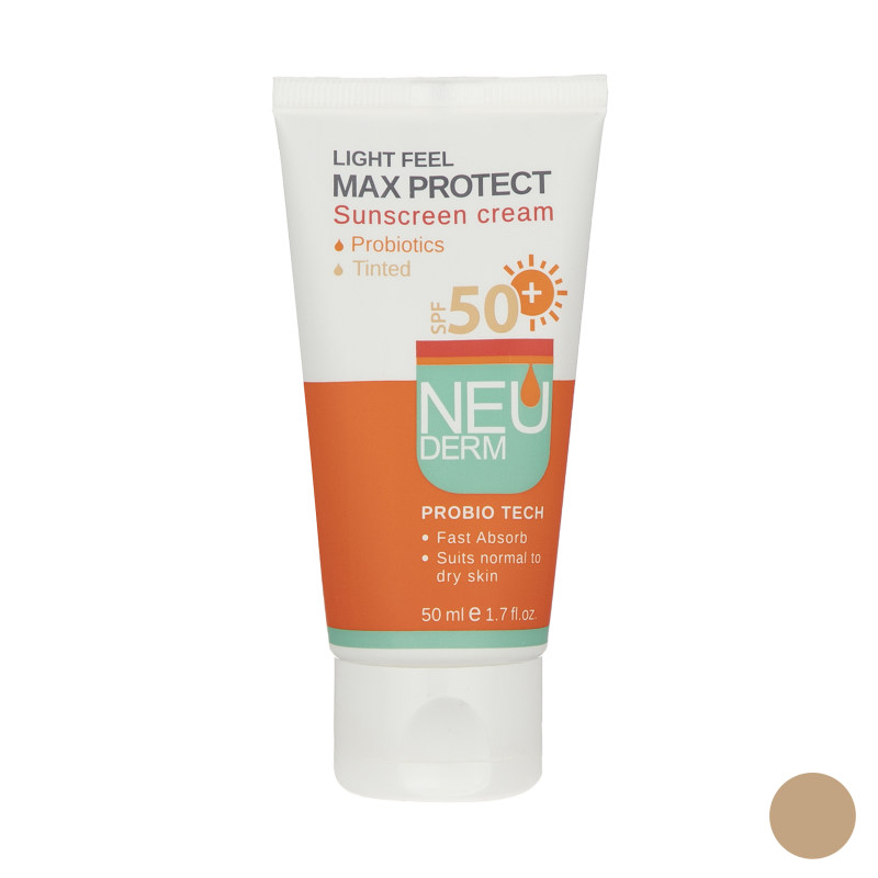 کرم ضد آفتاب نئودرم مدل Max Protect حجم 50 میلی لیتر کرم ضد آفتاب نئودرم مدل Max Protect حجم 50 میلی لیتر