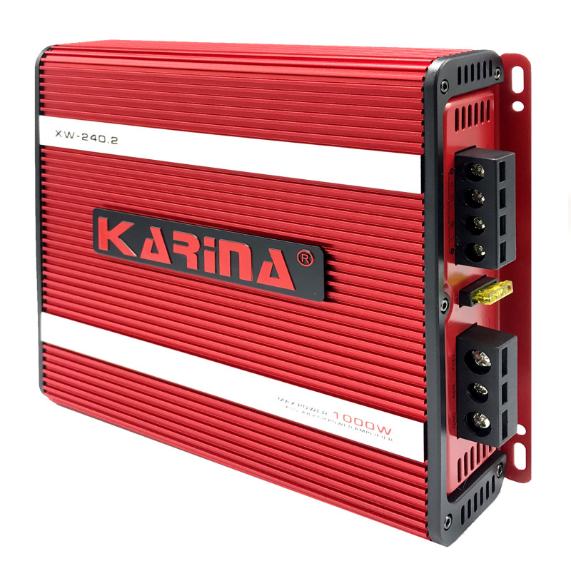 آمپلی فایر خودرو کارینا مدل XW-240.2 آمپلی فایر خودرو کارینا مدل XW-240.2