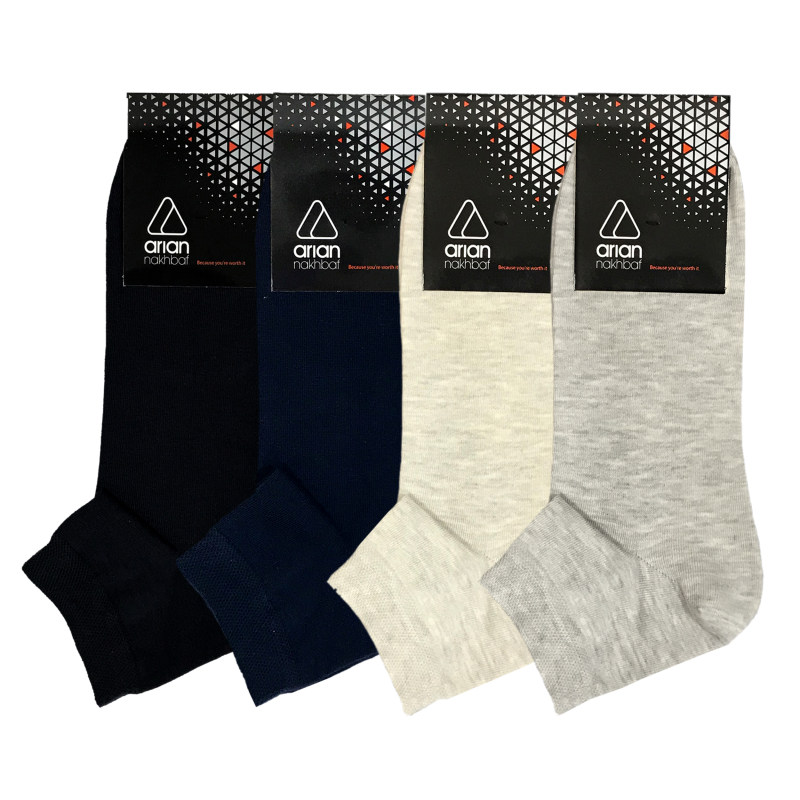 جوراب مردانه آریان نخ باف مدل 5122 مجموعه 4 عددی جوراب مردانه آریان نخ باف مدل 5122 مجموعه 4 عددی