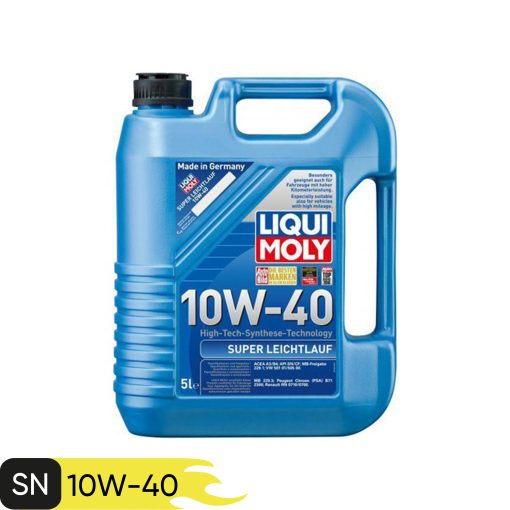 روغن موتور خودرو لیکومولی مدل Super Leichtlauf 10W-40 حجم 5 لیتر
