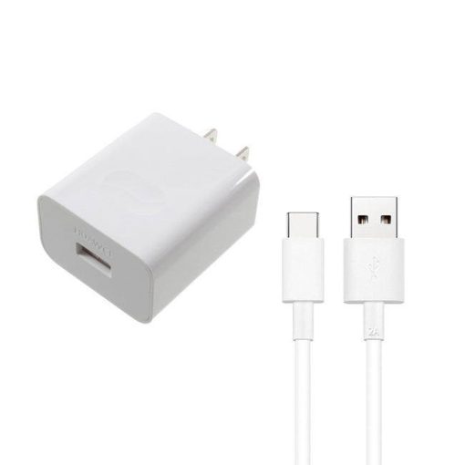 شارژر دیواری هوآوی مدل Fast charge 200CHQ به همراه کابل تبدیل USB-C