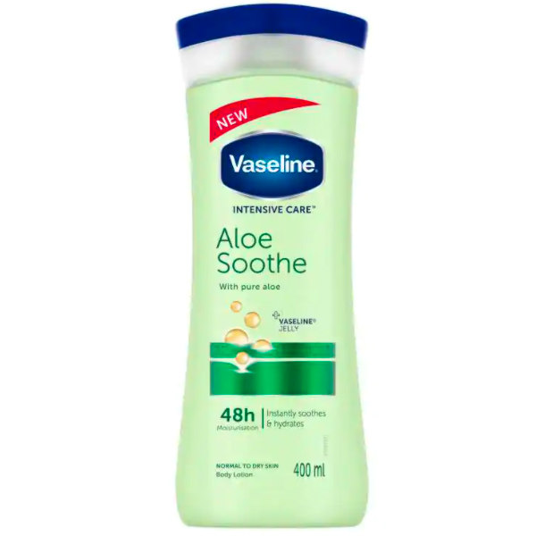 لوسیون بدن وازلین مدل Aloe Sooth حجم 400 میلی لیتر لوسیون بدن وازلین مدل Aloe Sooth حجم 400 میلی لیتر