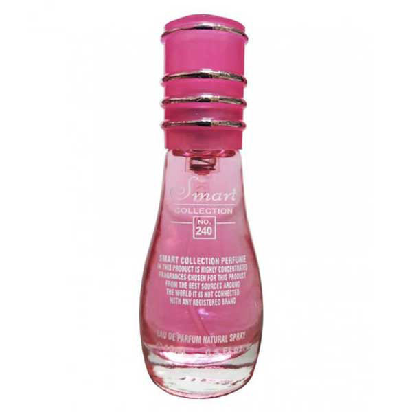عطر جیبی زنانه اسمارت کالکشن مدل 212 کد 240 حجم 15 میلی لیتر عطر جیبی زنانه اسمارت کالکشن مدل 212 کد 240 حجم 15 میلی لیتر