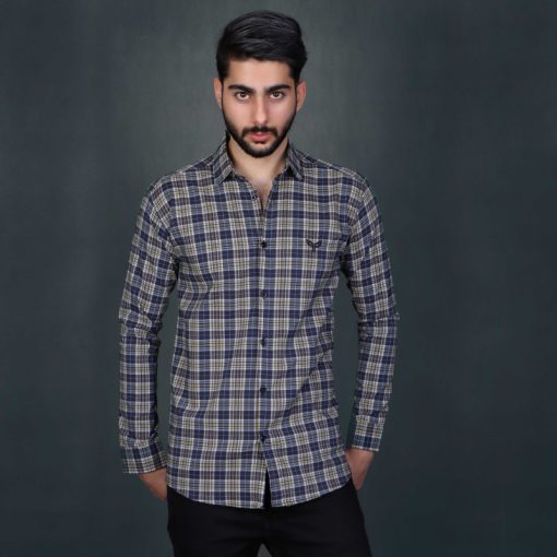 پیراهن آستین بلند مردانه پیکی پوش مدل M02567