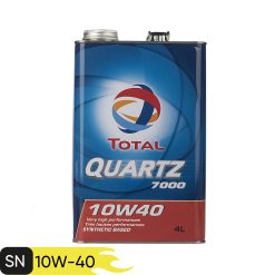 روغن موتور خودرو توتال مدل Quartz 7000 حجم 4 لیتر