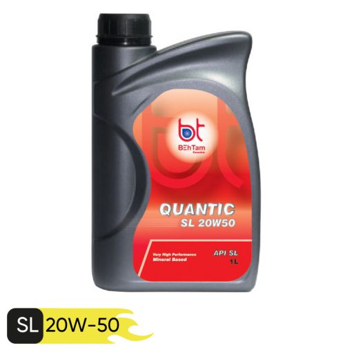 روغن موتور خودرو بهتام روانکار مدل 20W50 Quantic حجم 1000 میلی لیتر