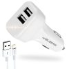 شارژر فندکی الدینیو مدل C1 به همراه کابل تبدیل microUSB