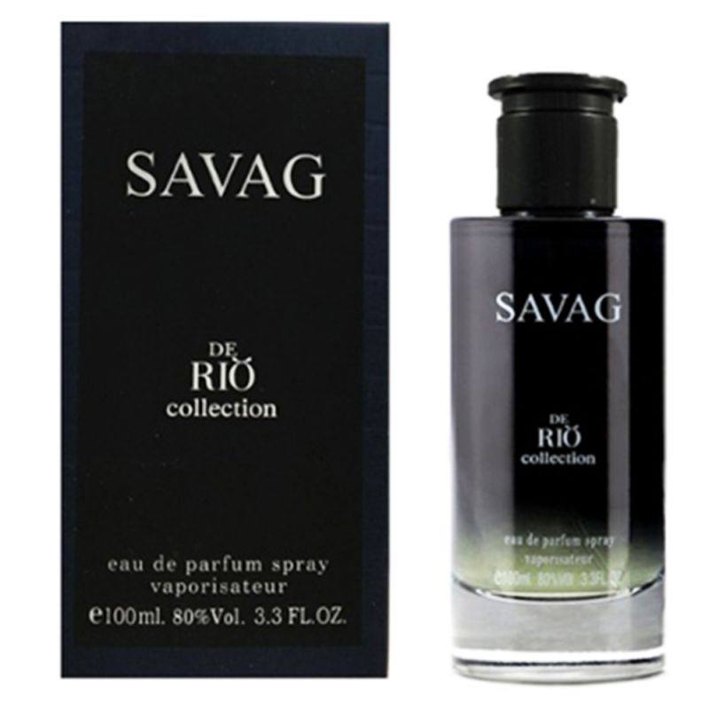 ادو پرفیوم مردانه ریو کالکشن مدل Savag حجم 100 میلی لیتر ادو پرفیوم مردانه ریو کالکشن مدل Savag حجم 100 میلی لیتر